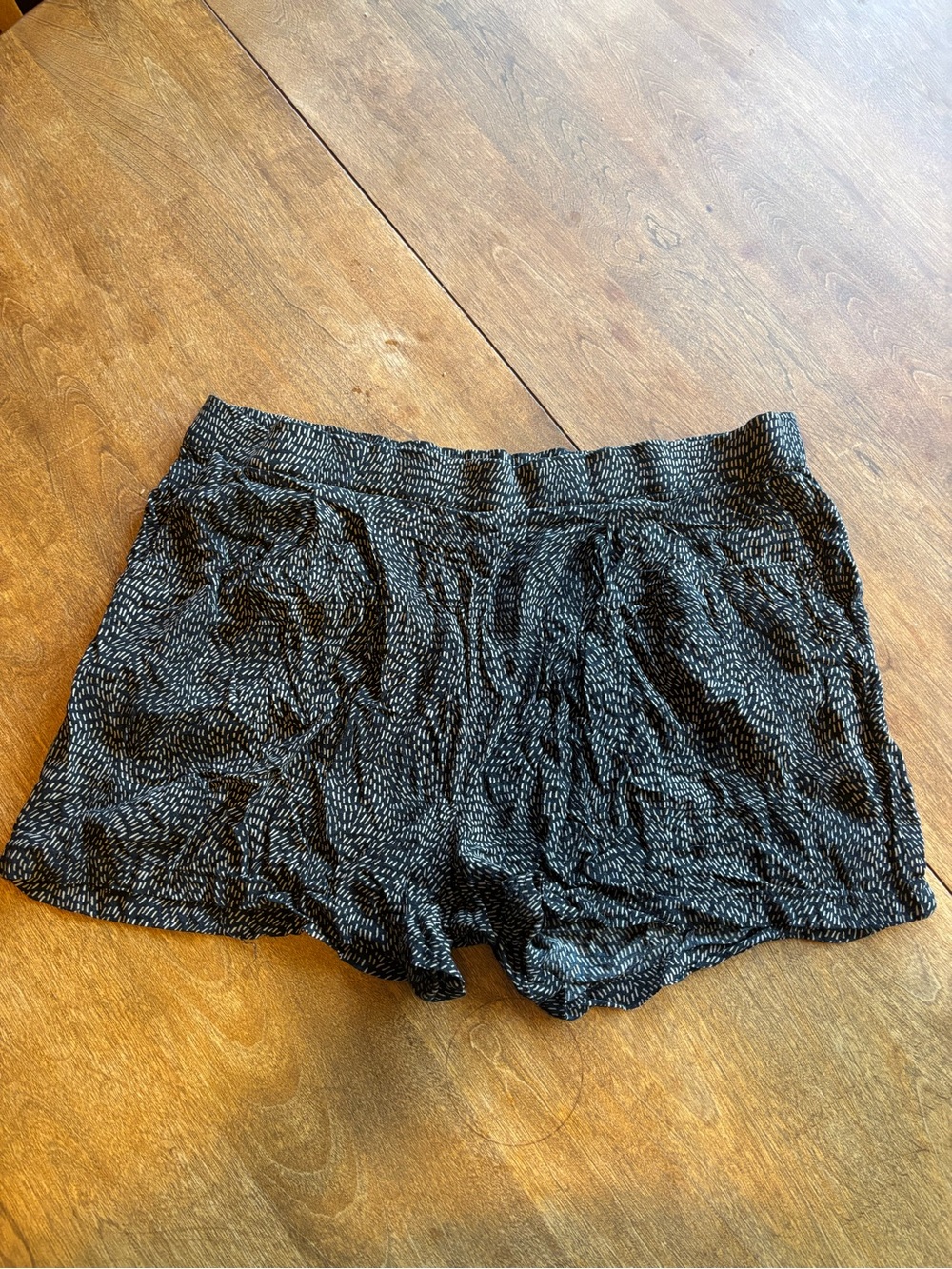 Black & White Patterned vintage H&M Casual Shorts